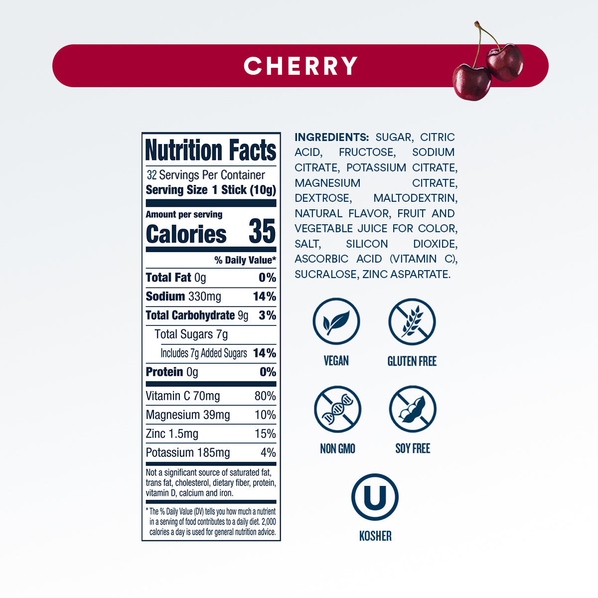 dripdrop-cherry-electrolyte-powder-8-oz-sticks-32-count-q2 eComm-OG-PDP_Nutrition_Cherry_1200x1200_2026_vFINAL.jpg